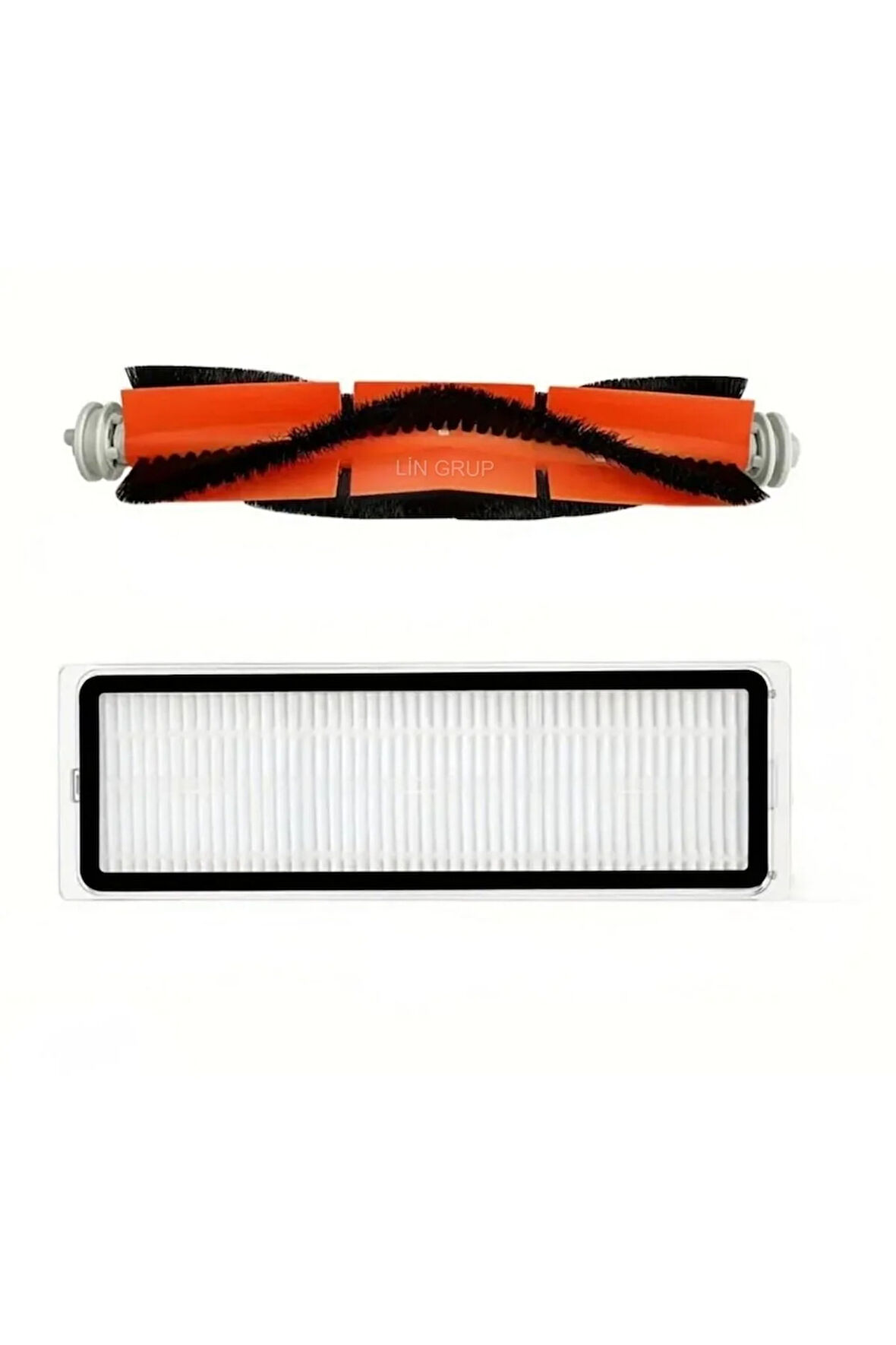 Xiaomi Robot Vacuum S10 plus +  X10 plus + uyumlu 1 adet ana fırça ve 1 adet filtre