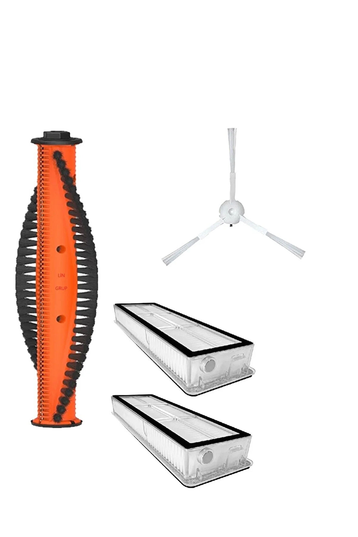 Xiaomi Robot Süpürge S10T STFCR01SZ modeli uyumlu yedek parça seti