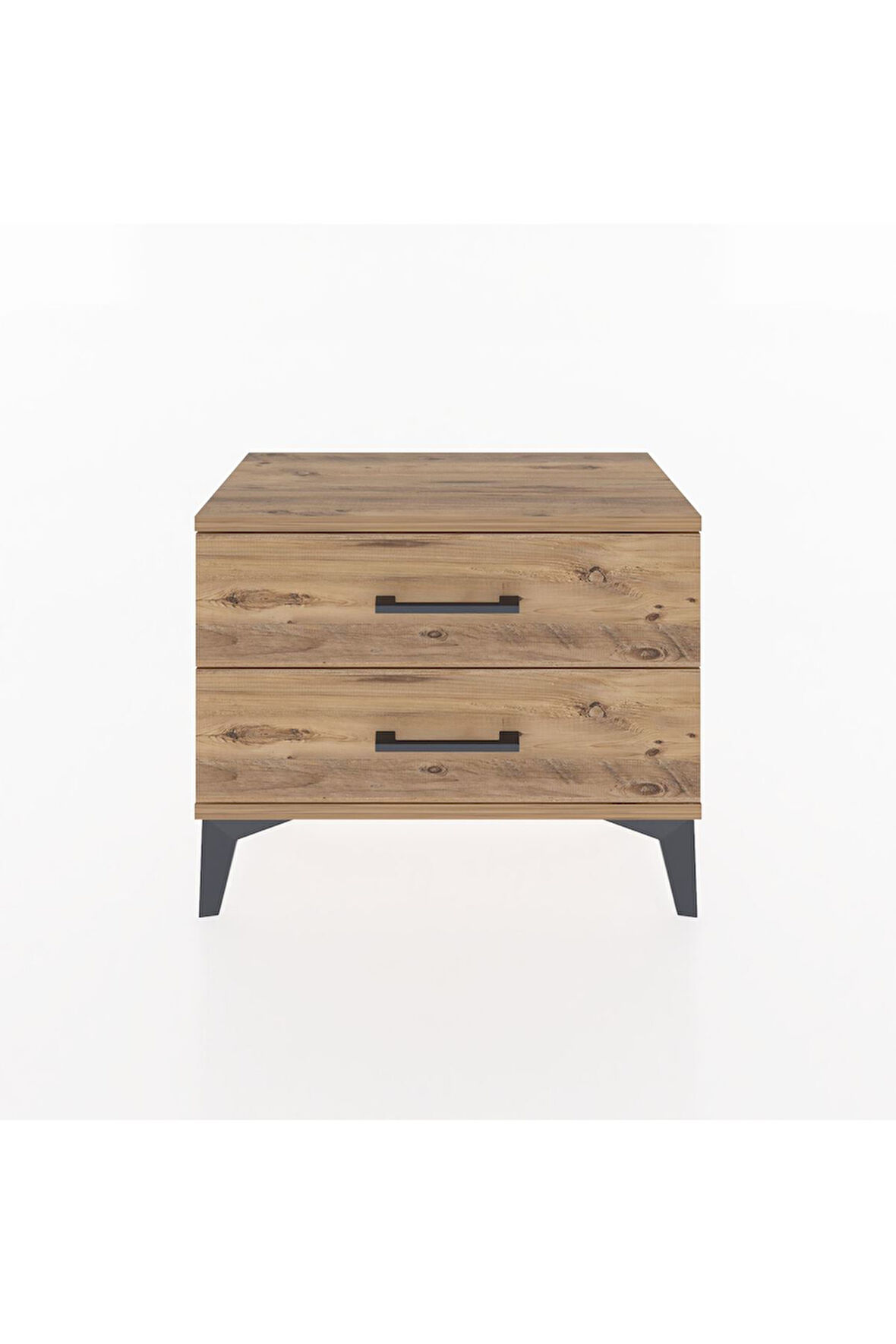 Arges Komodin 2 Çekmeceli 60x30x48 Çam-Çam