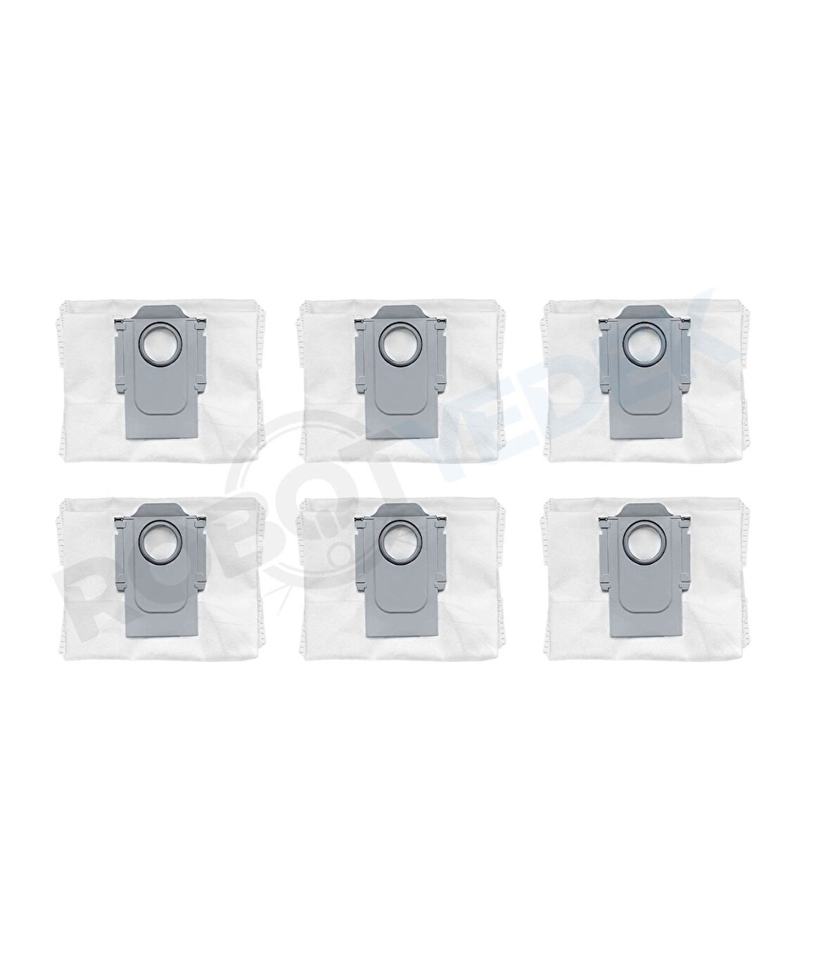 Roborock S8 Pro Plus Uyumlu 6 Adet Toz Çöp Torbası