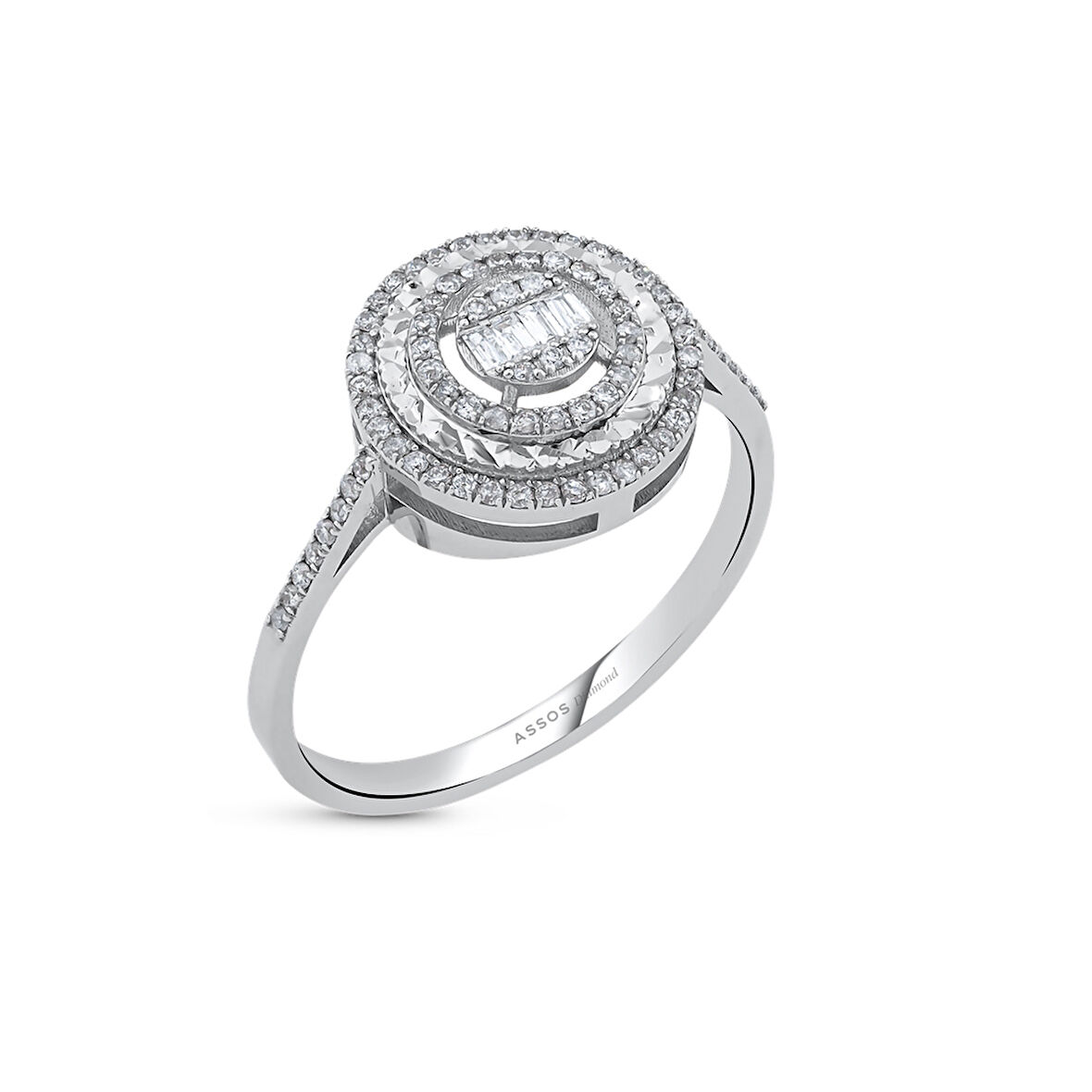 0.25 Karat Baget Pırlanta Yüzük