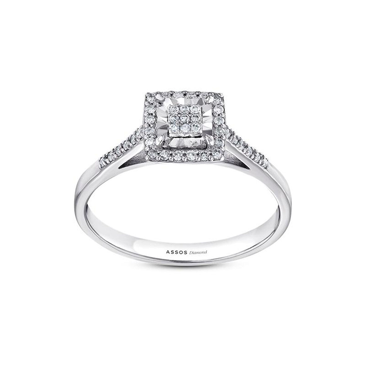 0.16 Karat Pırlanta Fantezi Yüzük