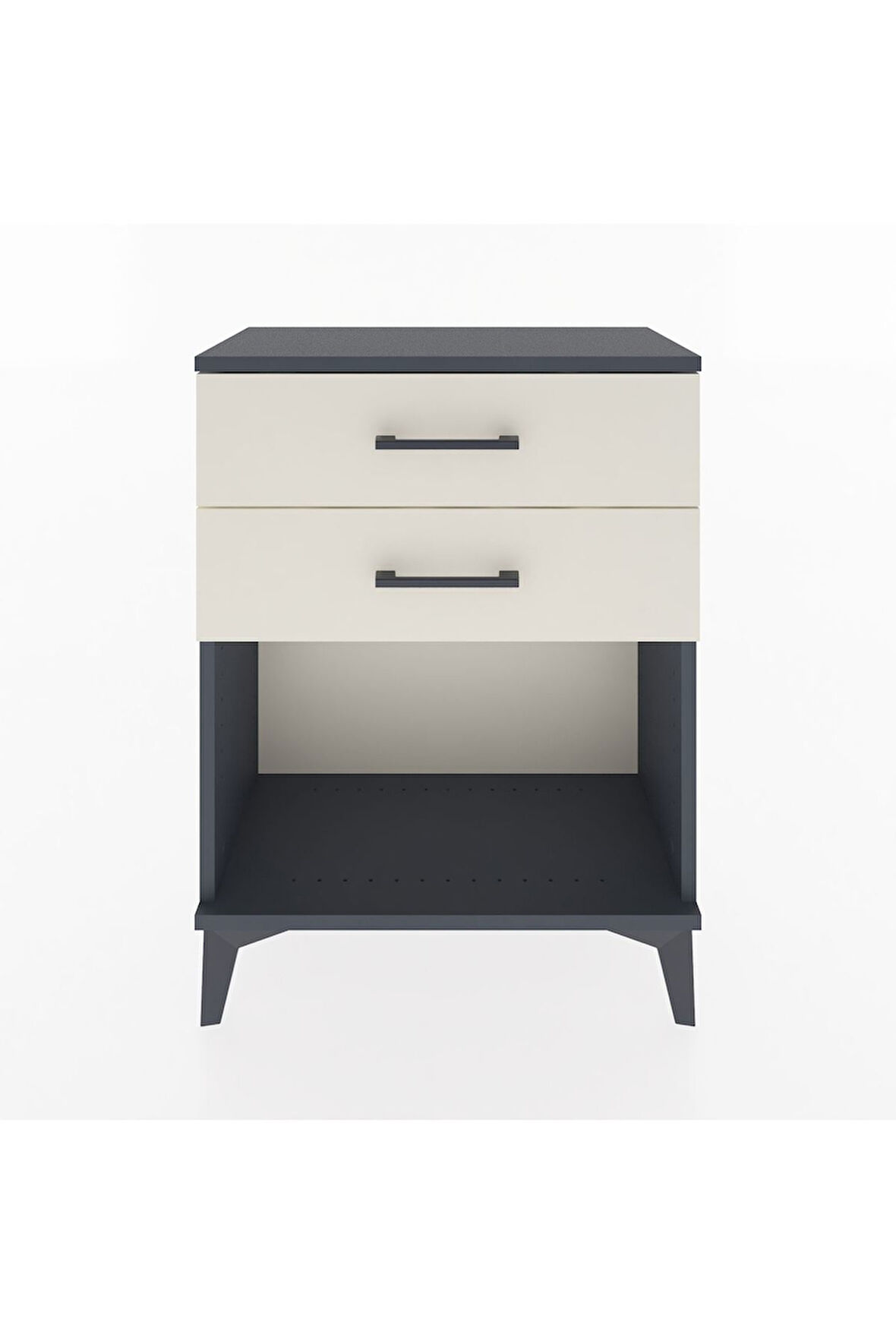 Arges Komodin 4 Çekmeceli 60x30x80 Antrasit-Aytaşı