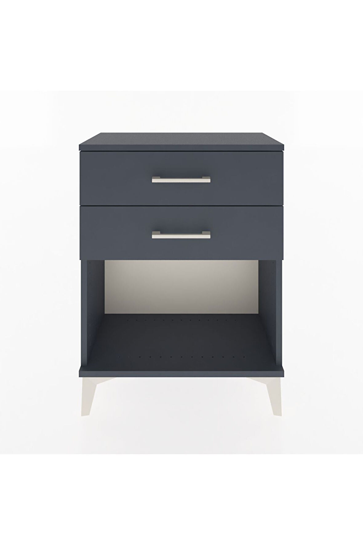 Arges Komodin 4 Çekmeceli 60x30x80 Antrasit-Antrasit