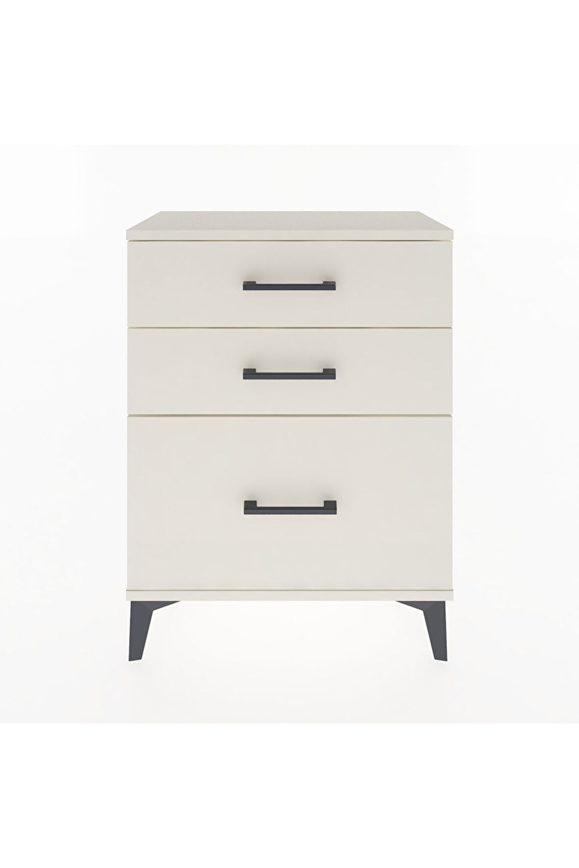 Arges Komodin 3 Çekmeceli 60x30x80 Aytaşı-Aytaşı