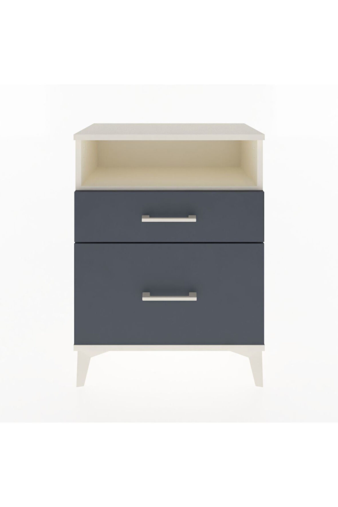 Arges Komodin 3 Çekmeceli 60x30x80 Aytaşı-Antrasit