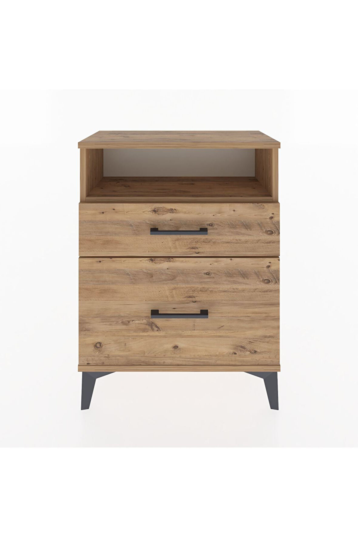 Arges Komodin 3 Çekmeceli 60x30x80 Çam-Çam