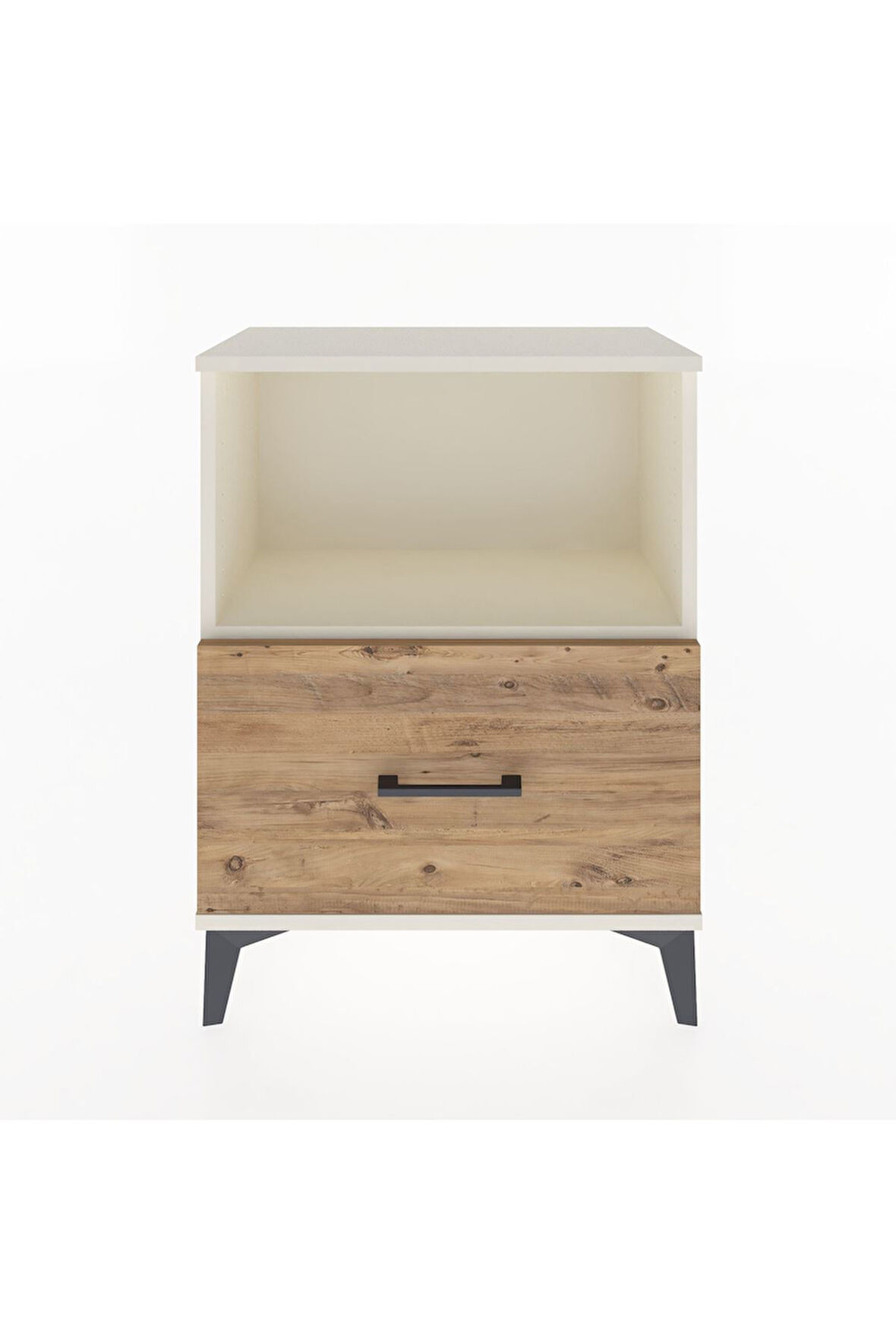 Arges Komodin Tek Çekmeceli 60x30x80 Aytaşı-Çam