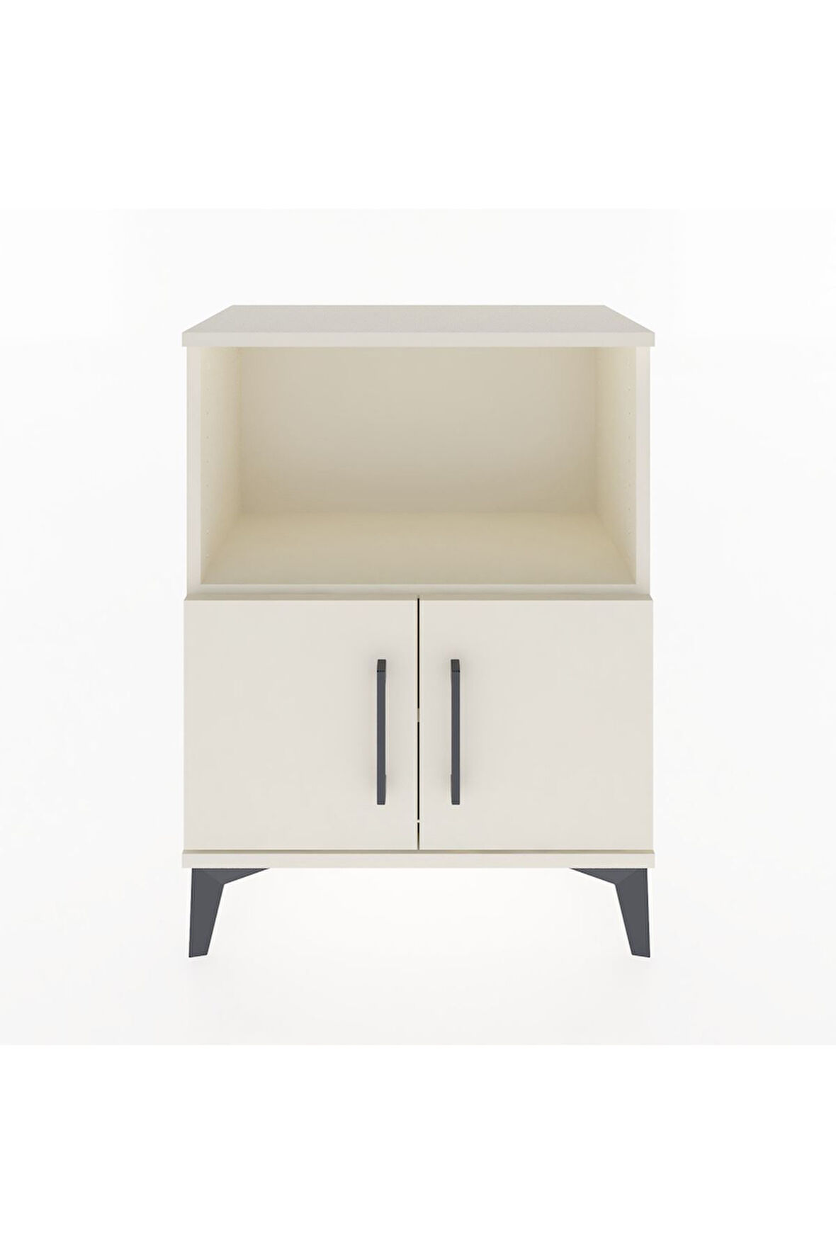 Arges Komodin Tek Raflı Tek Çekmeceli 60x30x80 Aytaşı-Aytaşı