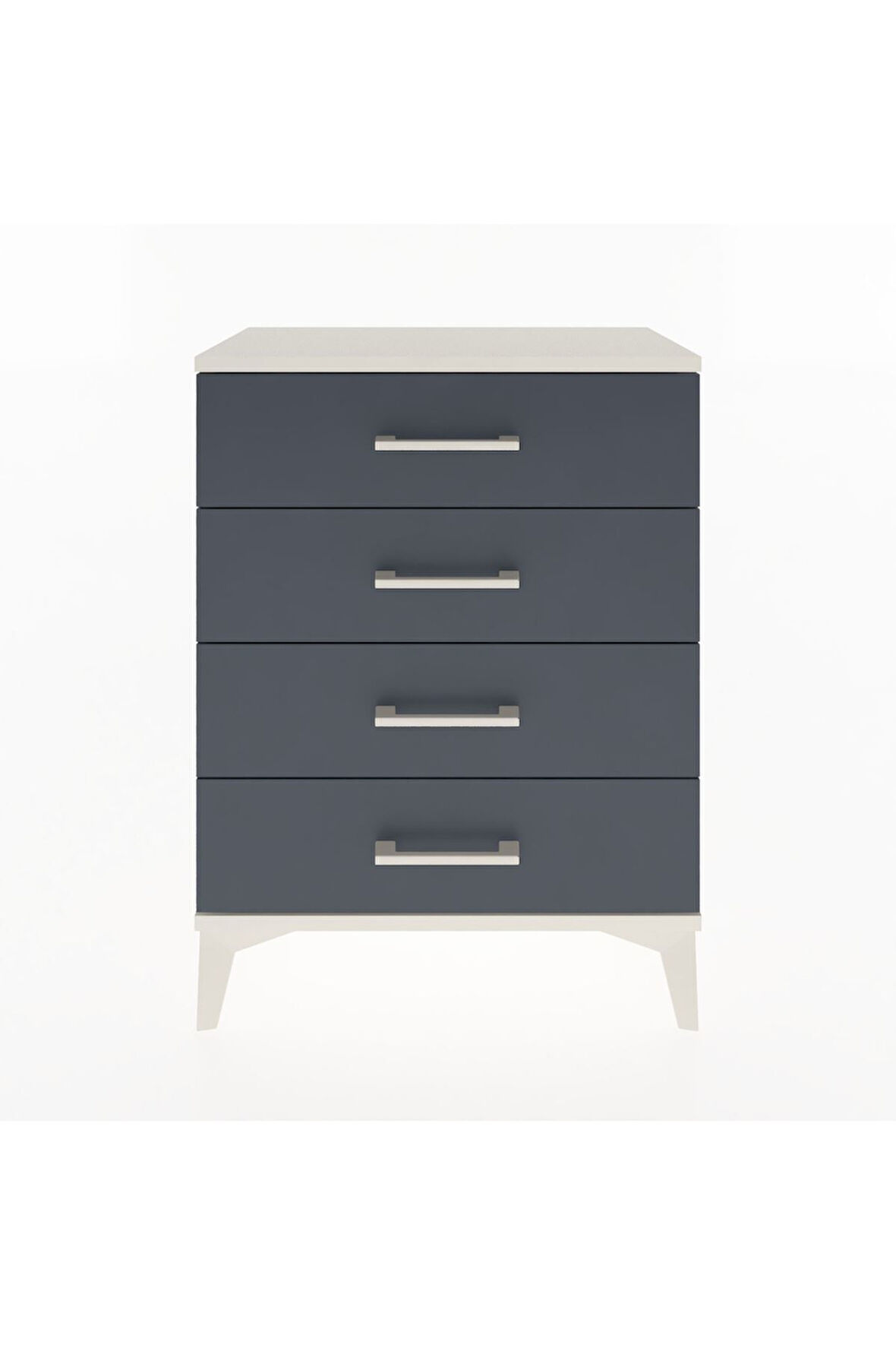 Arges Komodin 2 Raflı 60x30x80 Aytaşı-Antrasit