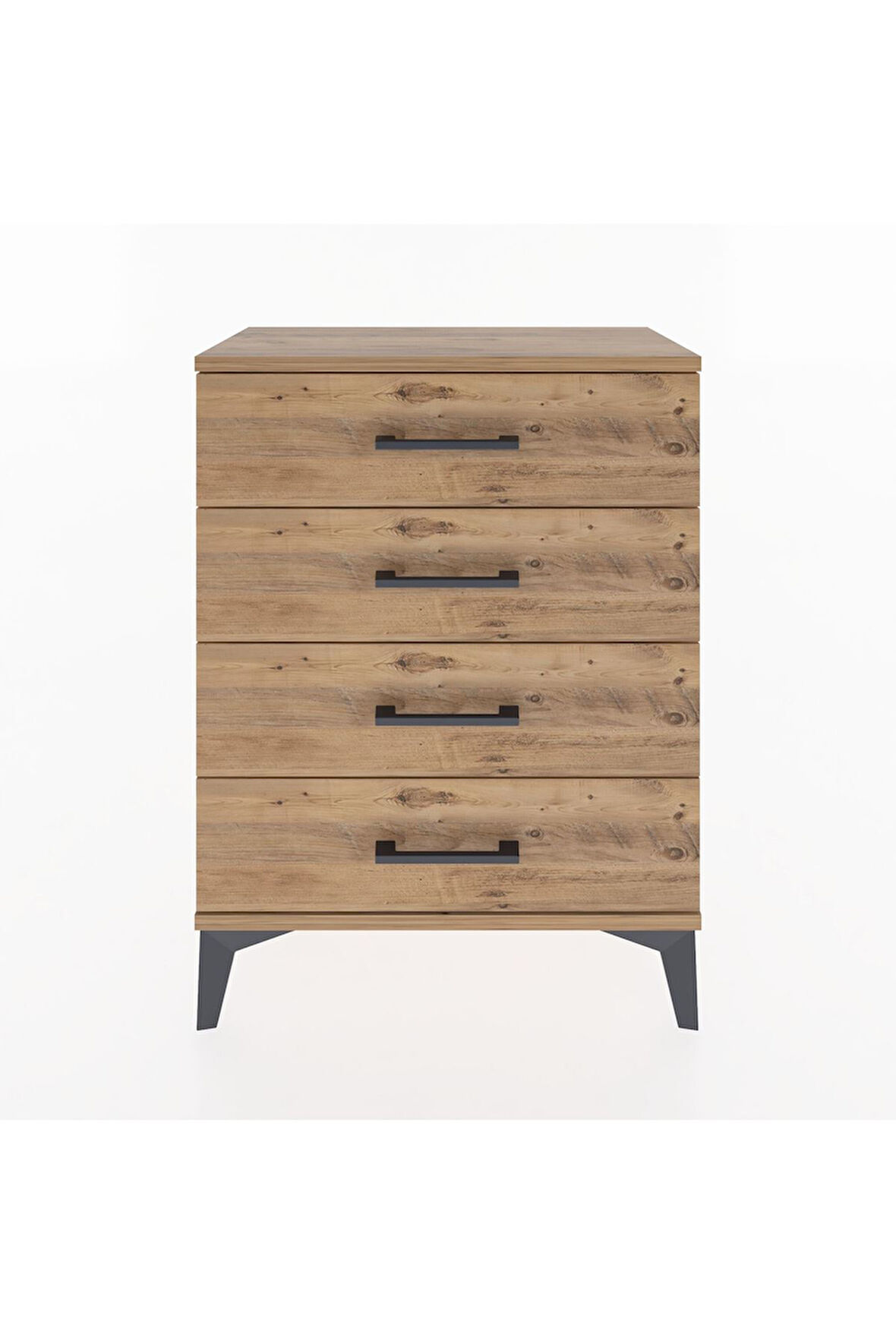 Arges Komodin 2 Raflı 60x30x80 Çam-Çam