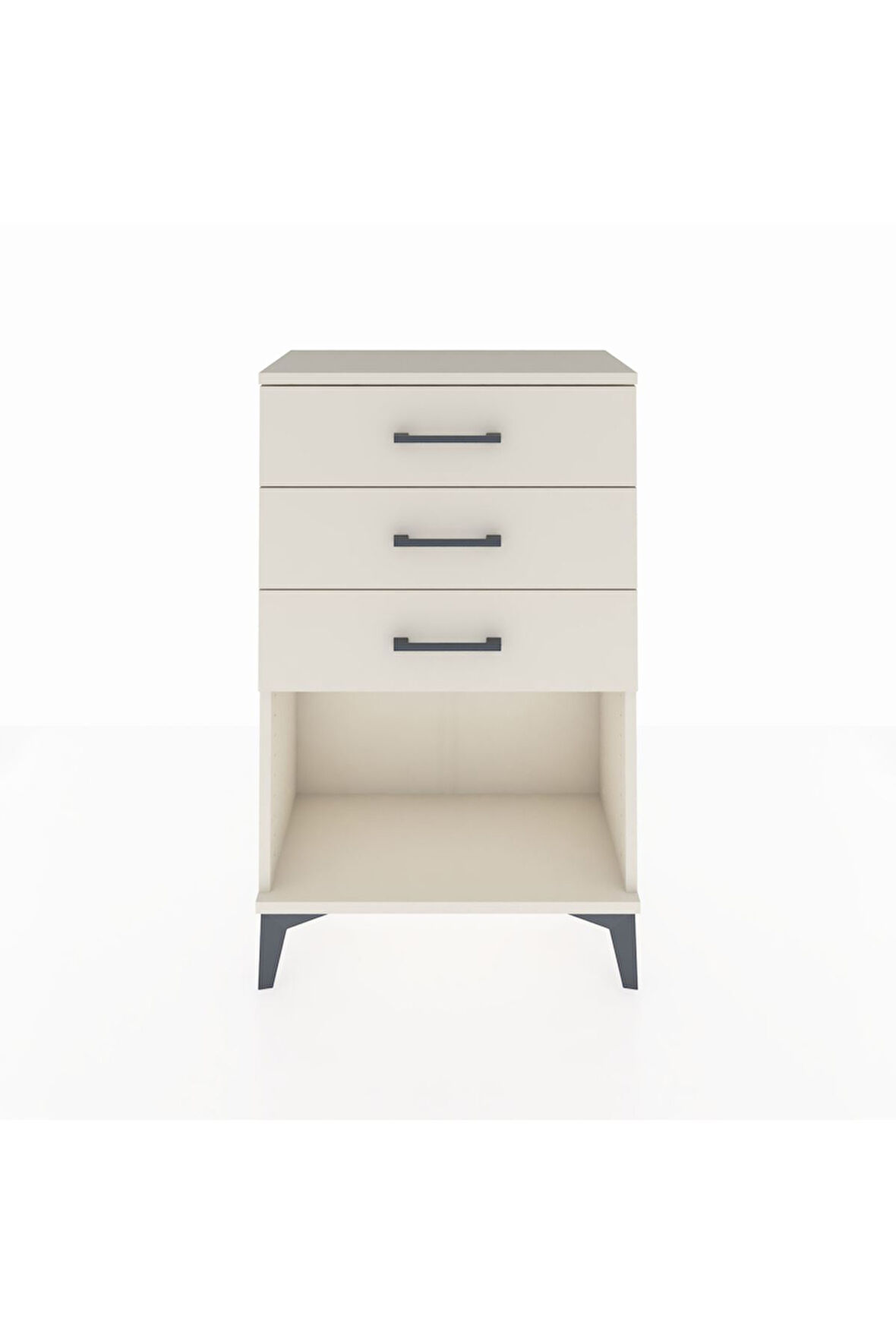 Arges Komodin 3 Çekmeceli 60x30x96 Aytaşı-Aytaşı