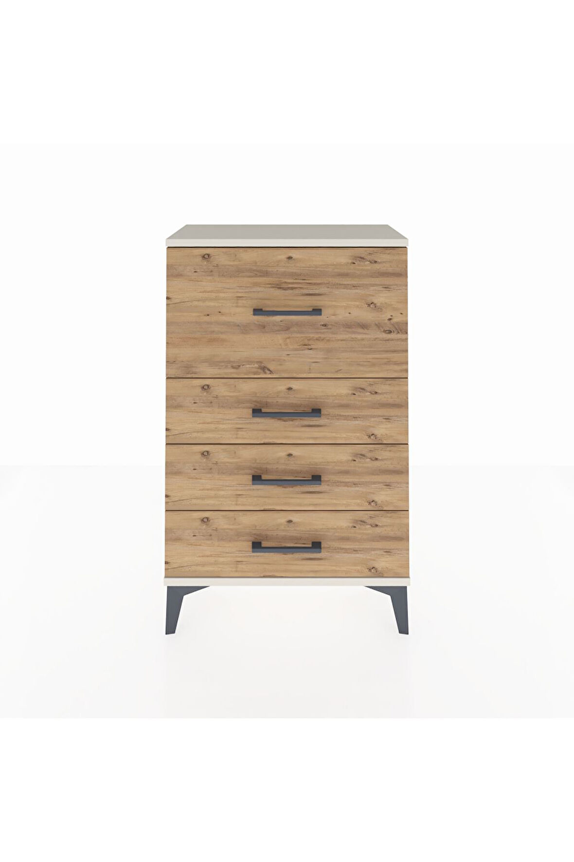 Arges Komodin 4 Çekmeceli 60x30x96 Aytaşı-Çam