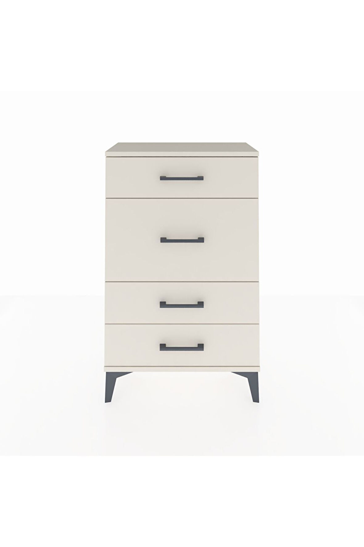 Arges Komodin 4 Çekmeceli 60x30x96 Aytaşı-Aytaşı