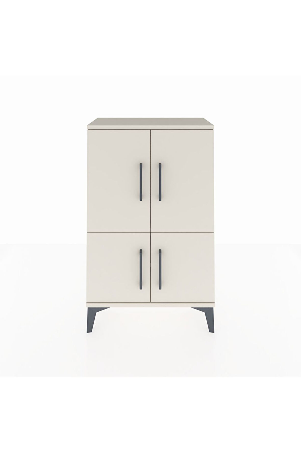 Arges Komodin 2 Raflı 4 Kapaklı 60x30x96 Aytaşı-Aytaşı