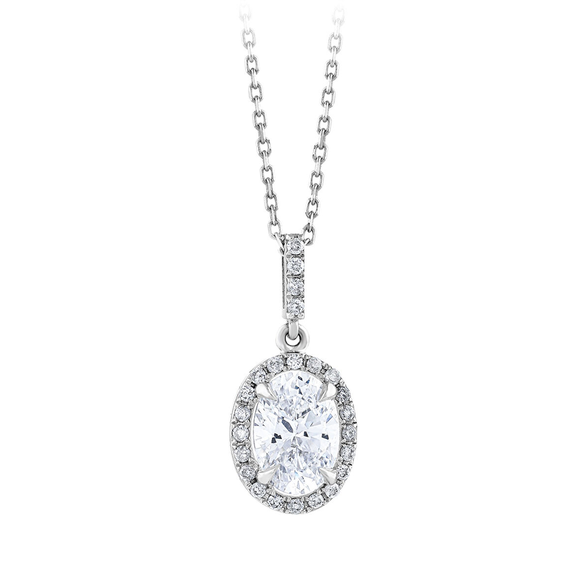 0.10 Karat Topaz Taşlı Pırlanta Kolye