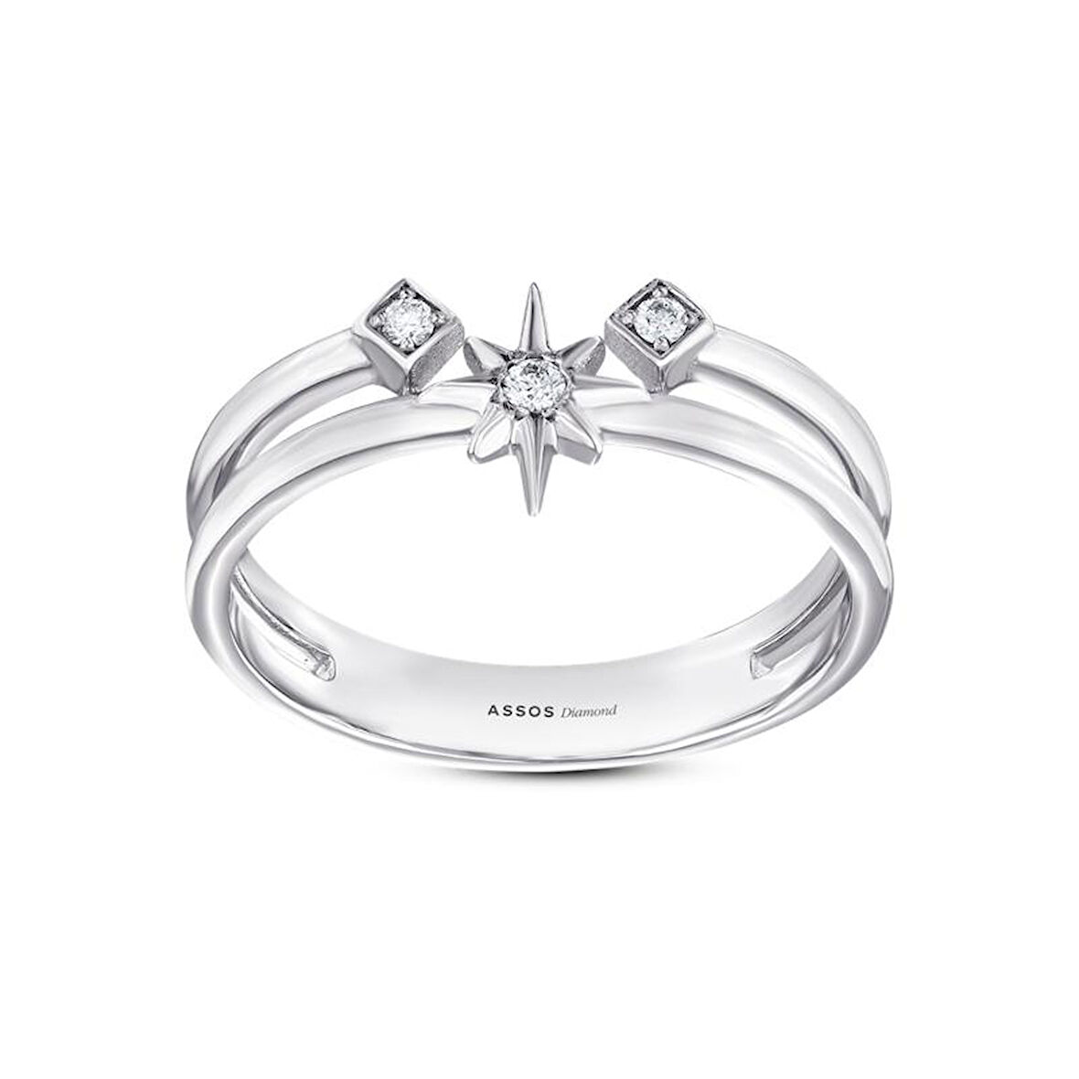 0.05 Karat Tasarım Pırlanta Yüzük