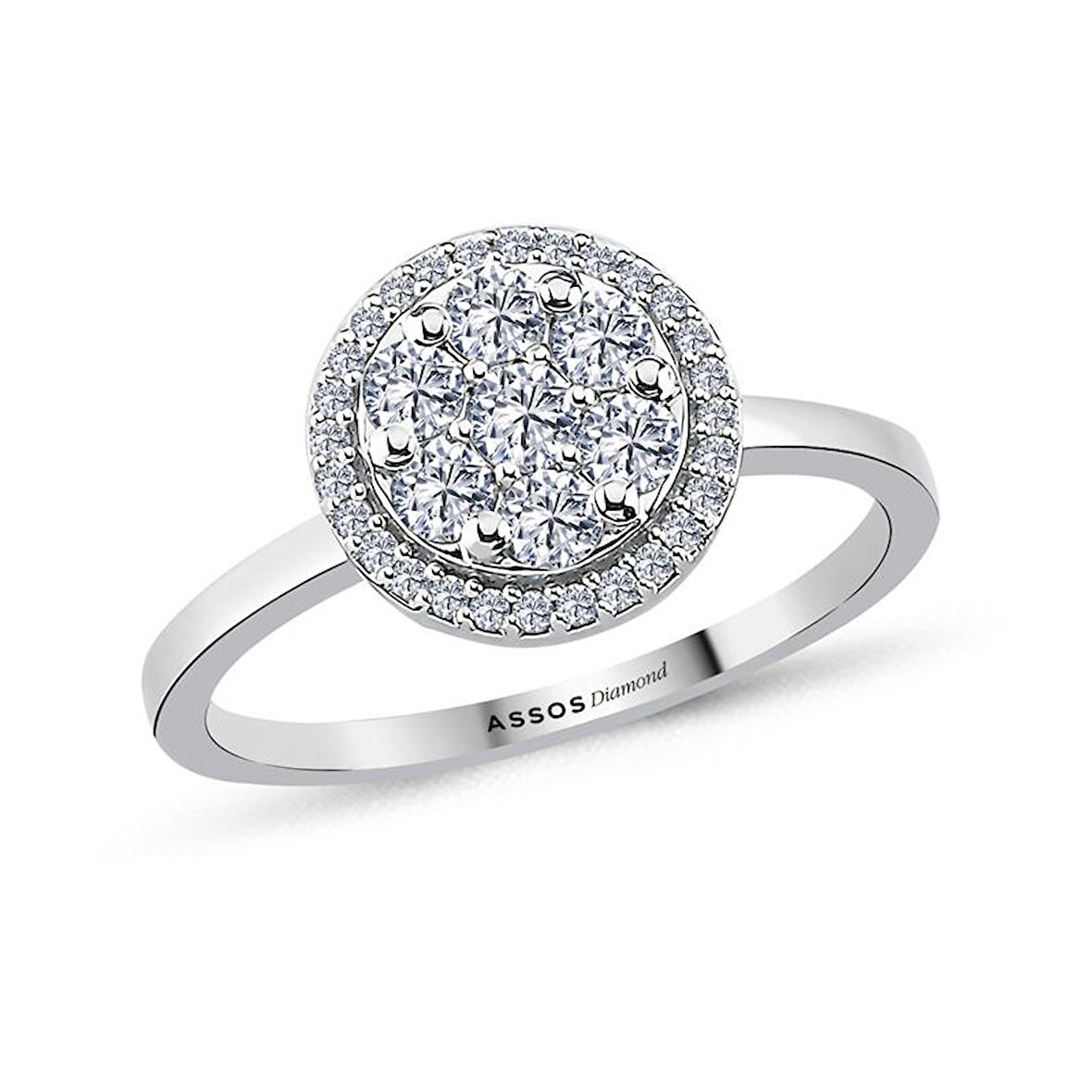 0.52 Karat Pırlanta Fantezi Yüzük