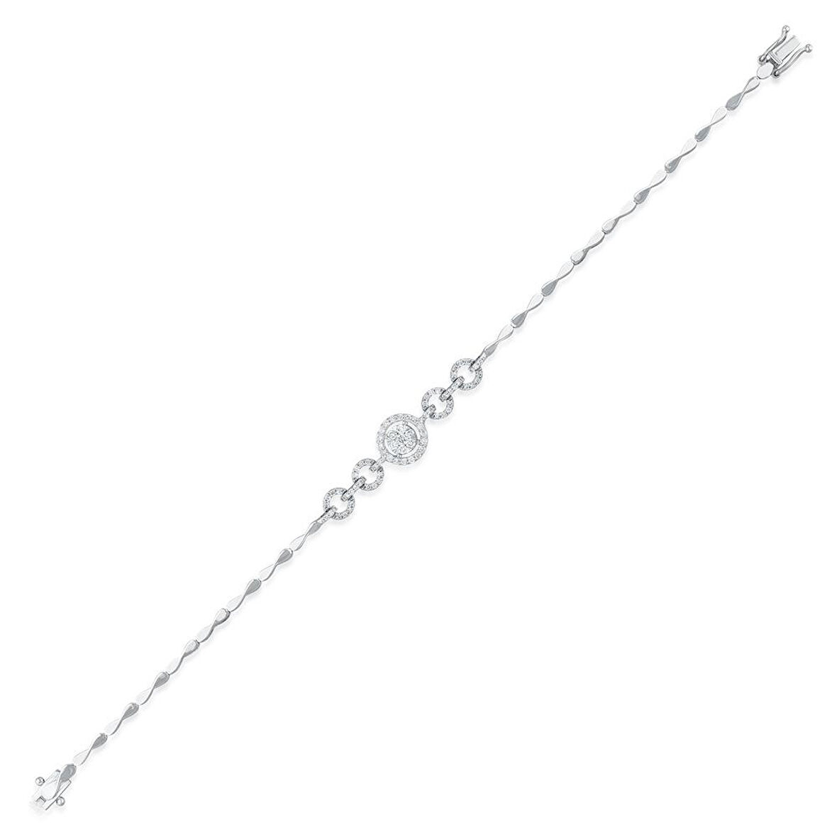 0.49 Karat Pırlanta Tasarım Bileklik