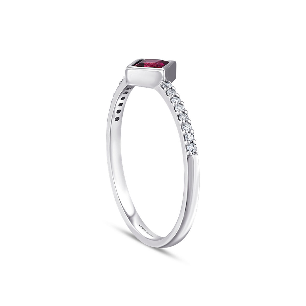 0.11 Karat Radolite Taşlı Pırlanta Yüzük