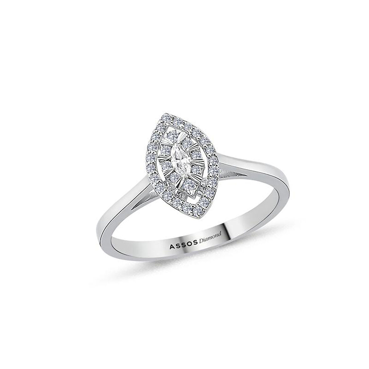 0.23 Karat Pırlanta Fantezi Yüzük