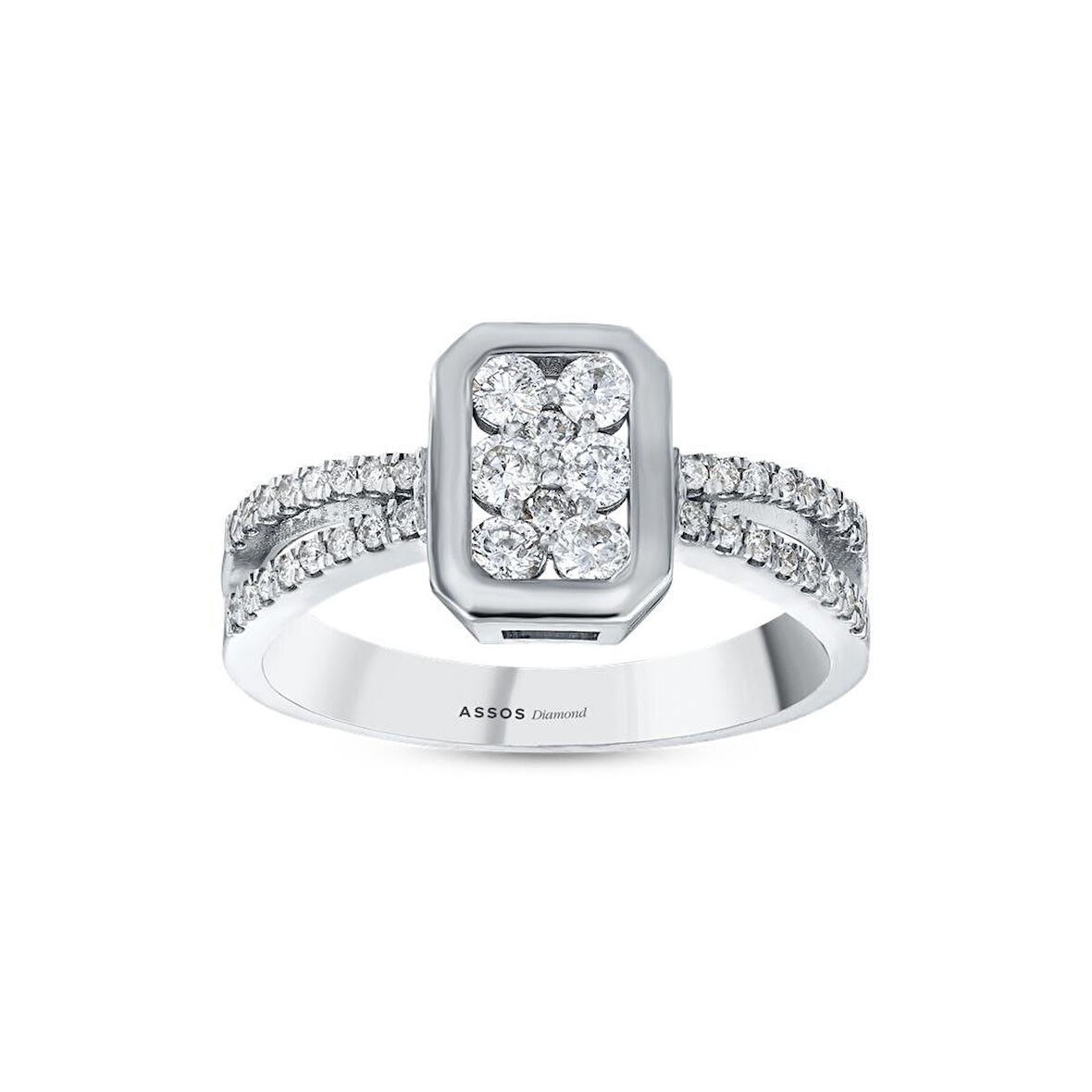 0.48 Karat Pırlanta Fantezi Yüzük