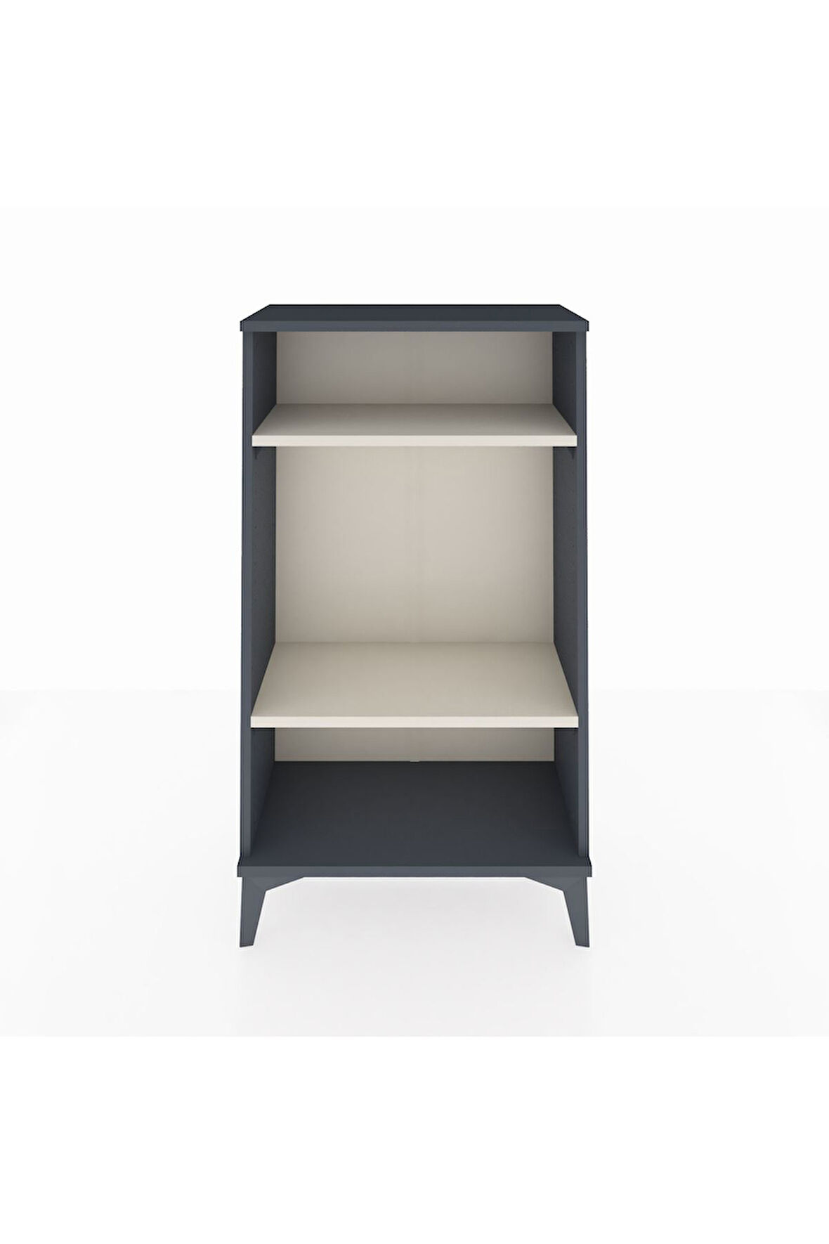Arges Komodin 2 Raflı 60x30x106 Antrasit-Aytaşı