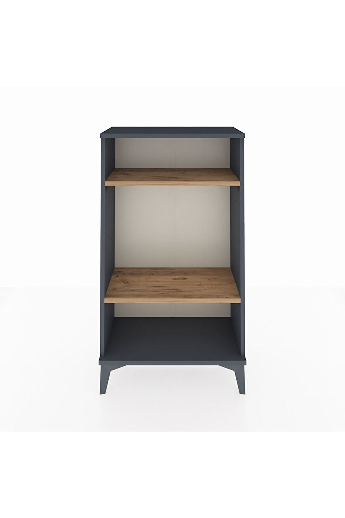 Arges Komodin 2 Raflı 60x30x106 Antrasit-Çam