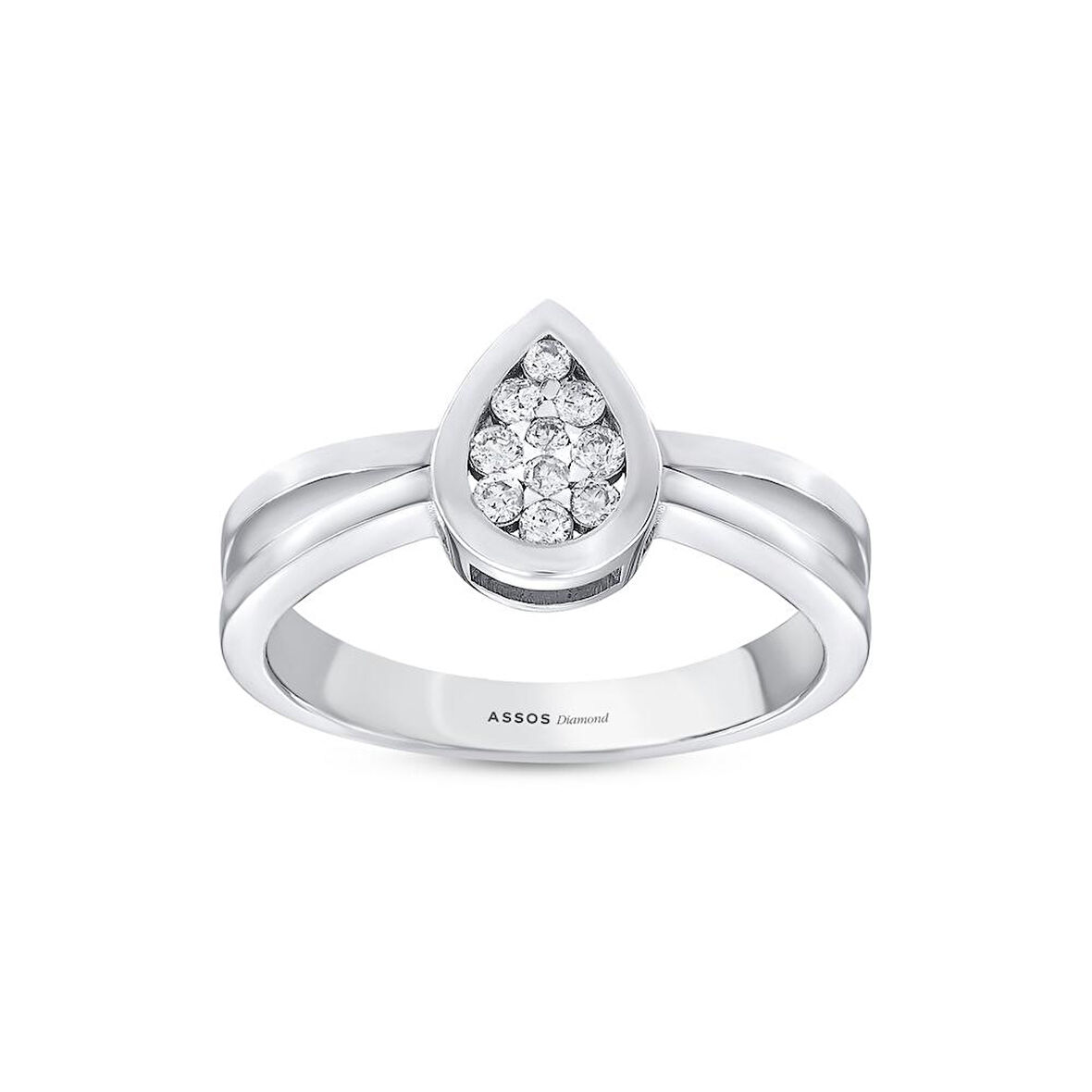 0.16 Karat Pırlanta Fantezi Yüzük