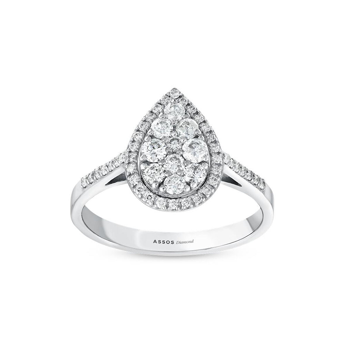 0.32 Karat Pırlanta Fantezi Yüzük