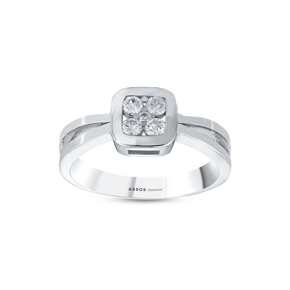 0.15 Karat Pırlanta Fantezi Yüzük