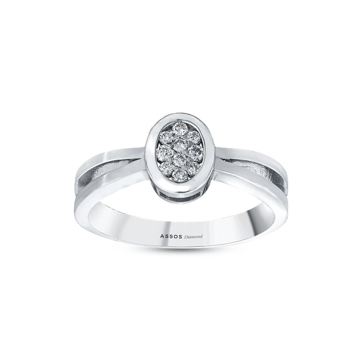 0.12 Karat Pırlanta Fantezi Yüzük