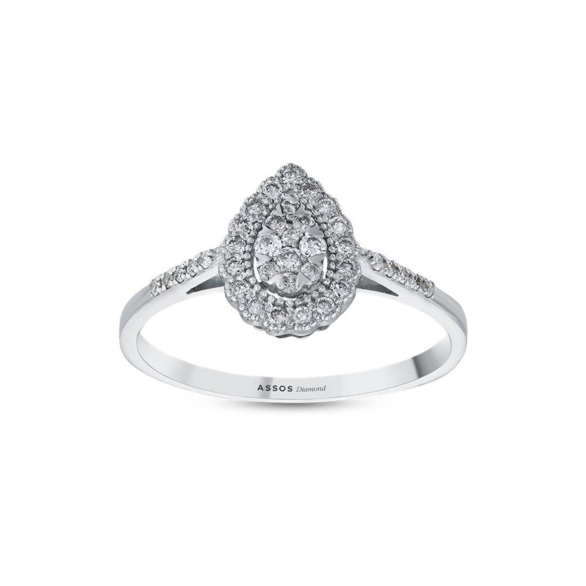 0.24 Karat Pırlanta Fantezi Yüzük