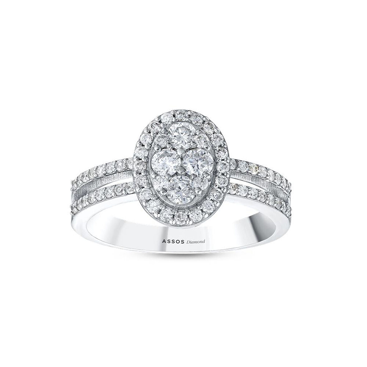 0.64 Karat Pırlanta Fantezi Yüzük