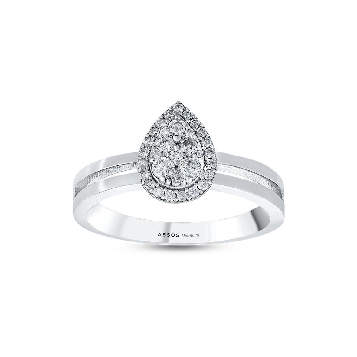 0.25 Karat Pırlanta Fantezi Yüzük