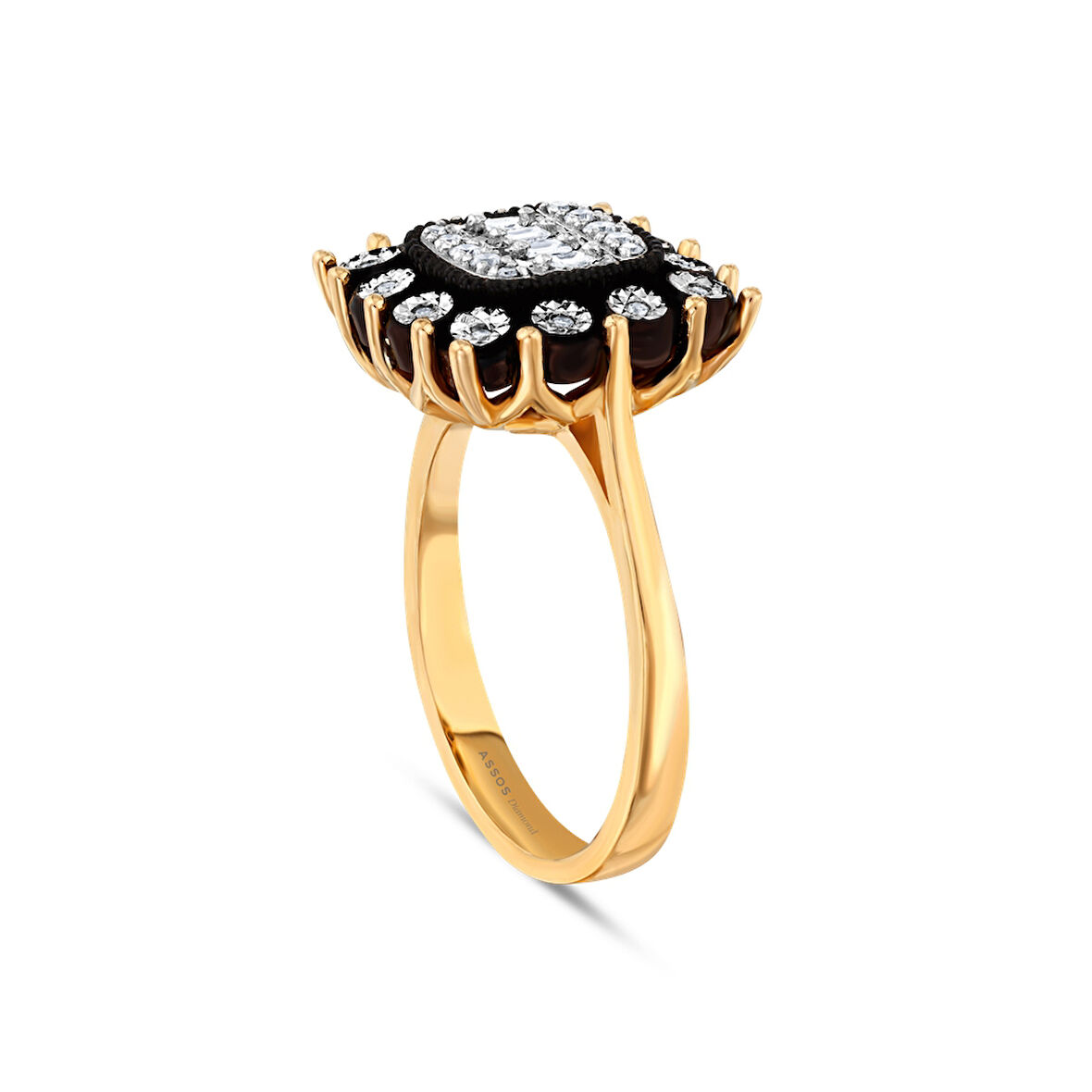 0.17 Karat Elmas Fantezi Yüzük