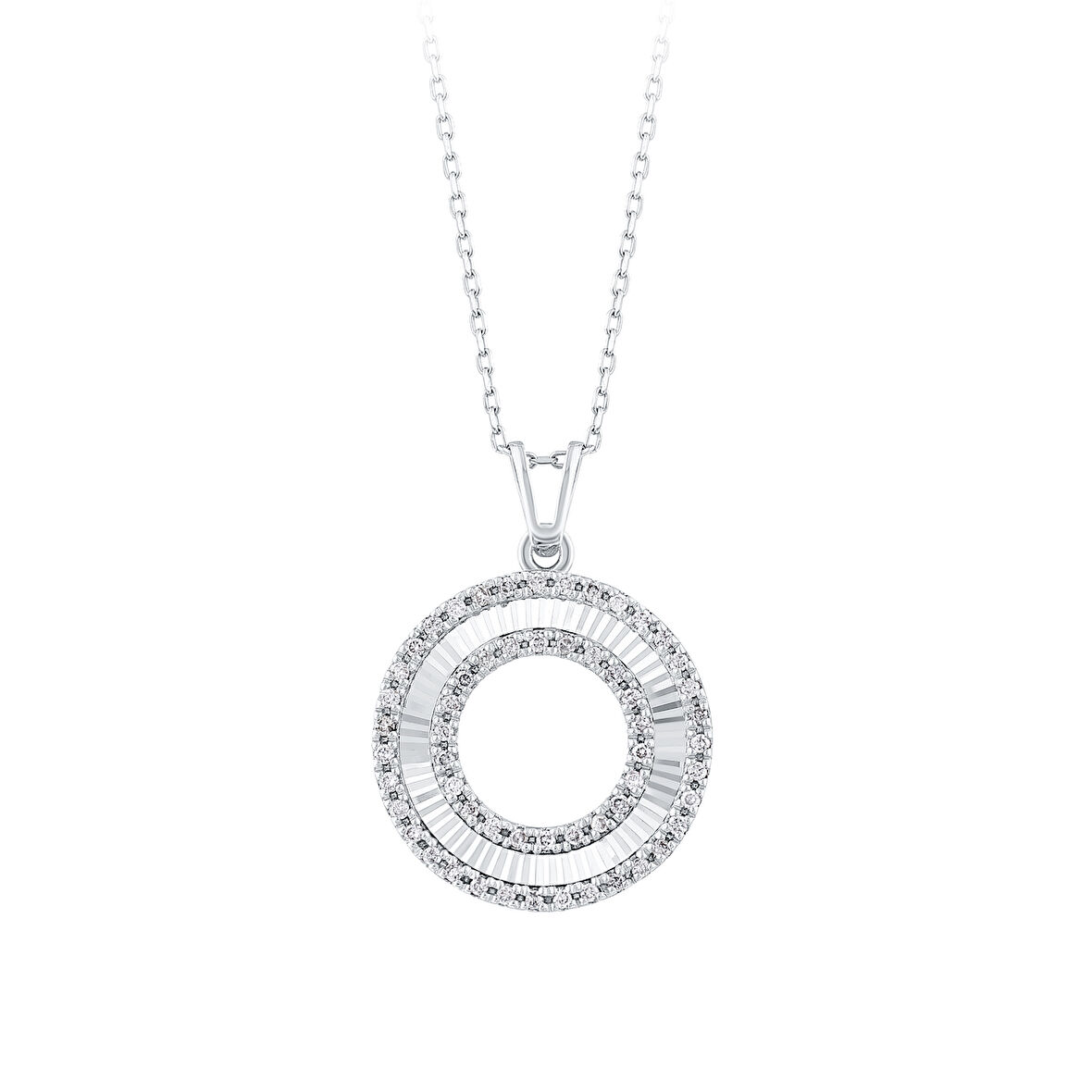 0.17 Karat Pırlanta Fantezi Kolye