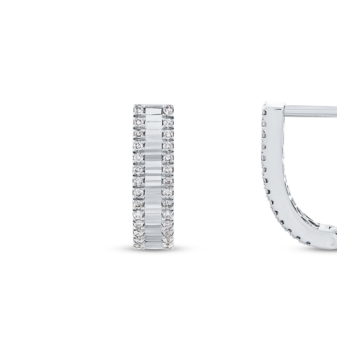 0.20 Karat Pırlanta Küpe