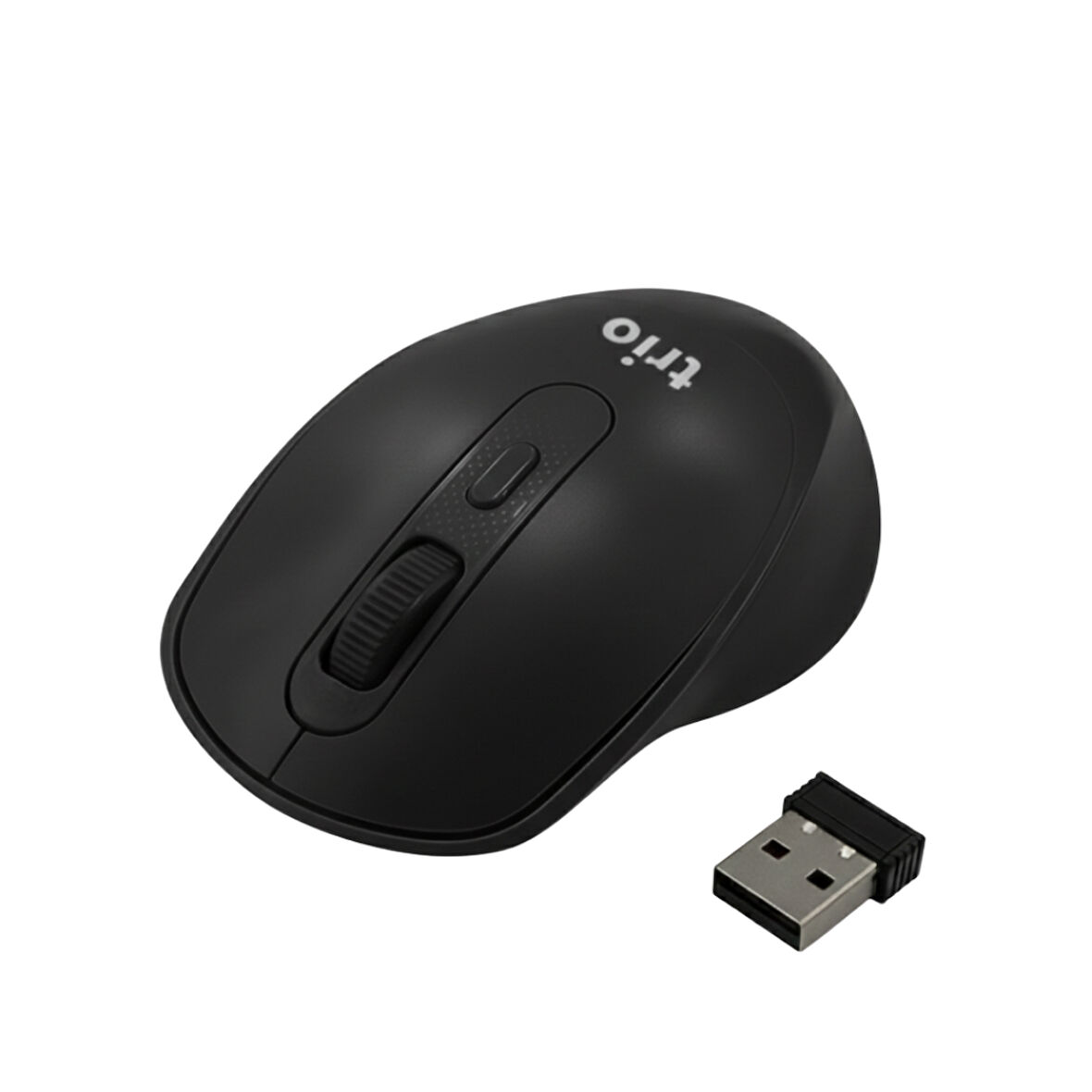 Trio 1600 DPI 2.4GHz Nano Alıcılı Ergonomik Kablosuz Mouse Wireless Optik Fare
