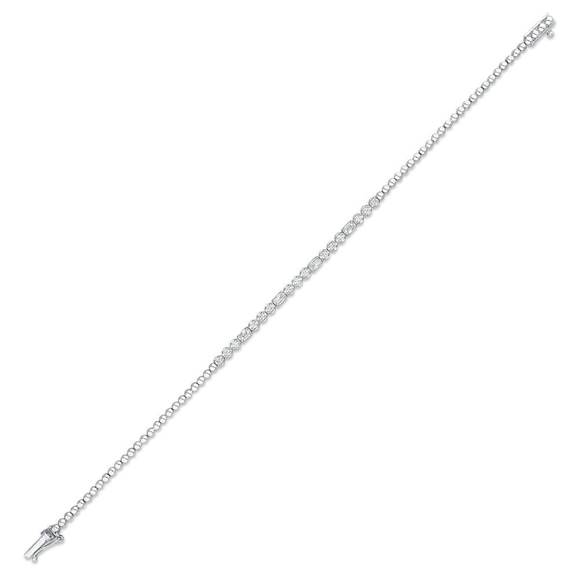 0.36 Karat Pırlanta Su Yolu Bileklik