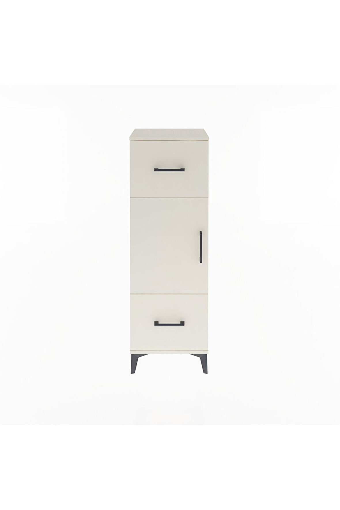 Arges Dolap 2 Raflı 2 Çekmeceli Tek Kapaklı 44x30x134 Aytaşı-Aytaşı