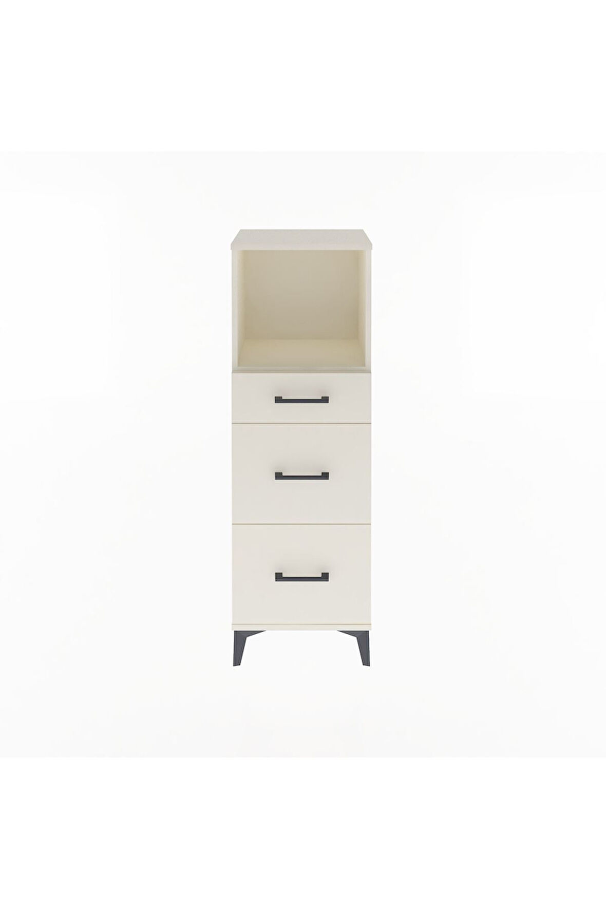 Arges Dolap Tek Raflı 3 Çekmeceli 44x30x134 Aytaşı-Aytaşı