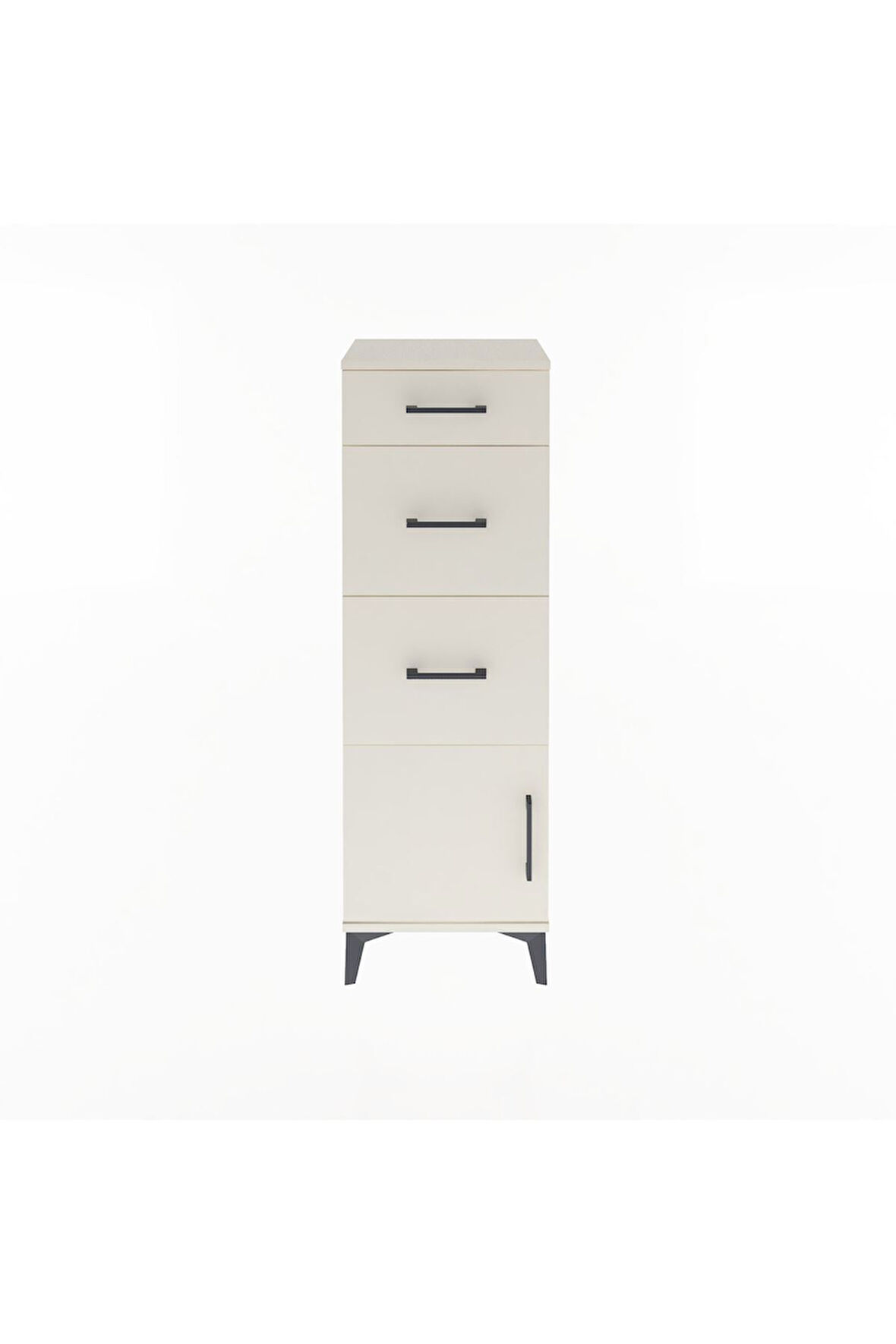 Arges Dolap 3 Çekmeceli Tek Kapaklı 44x30x134 Aytaşı-Aytaşı