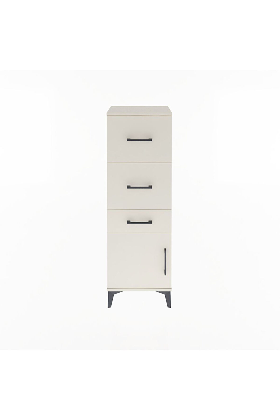 Arges Dolap 3 Çekmeceli Tek Kapaklı 44x30x134 Aytaşı-Aytaşı