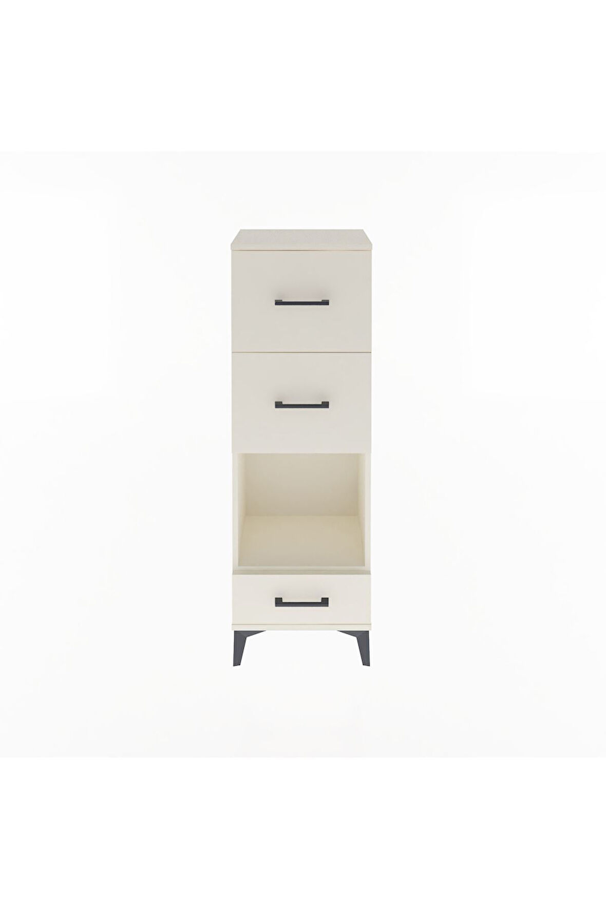 Arges Dolap Tek Raflı 3 Çekmeceli 44x30x134 Aytaşı-Aytaşı