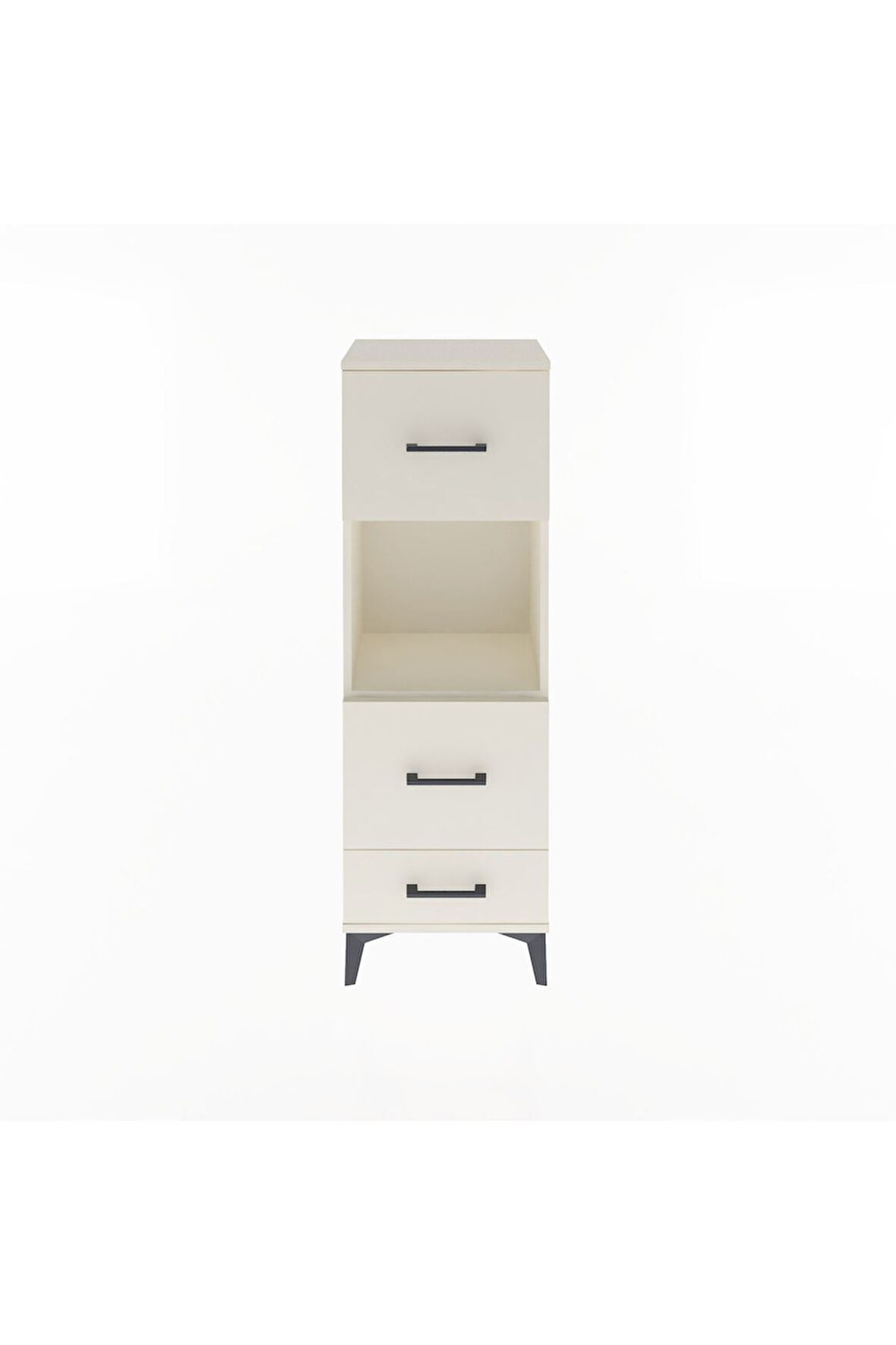 Arges Dolap Tek Raflı 3 Çekmeceli 44x30x134 Aytaşı-Aytaşı