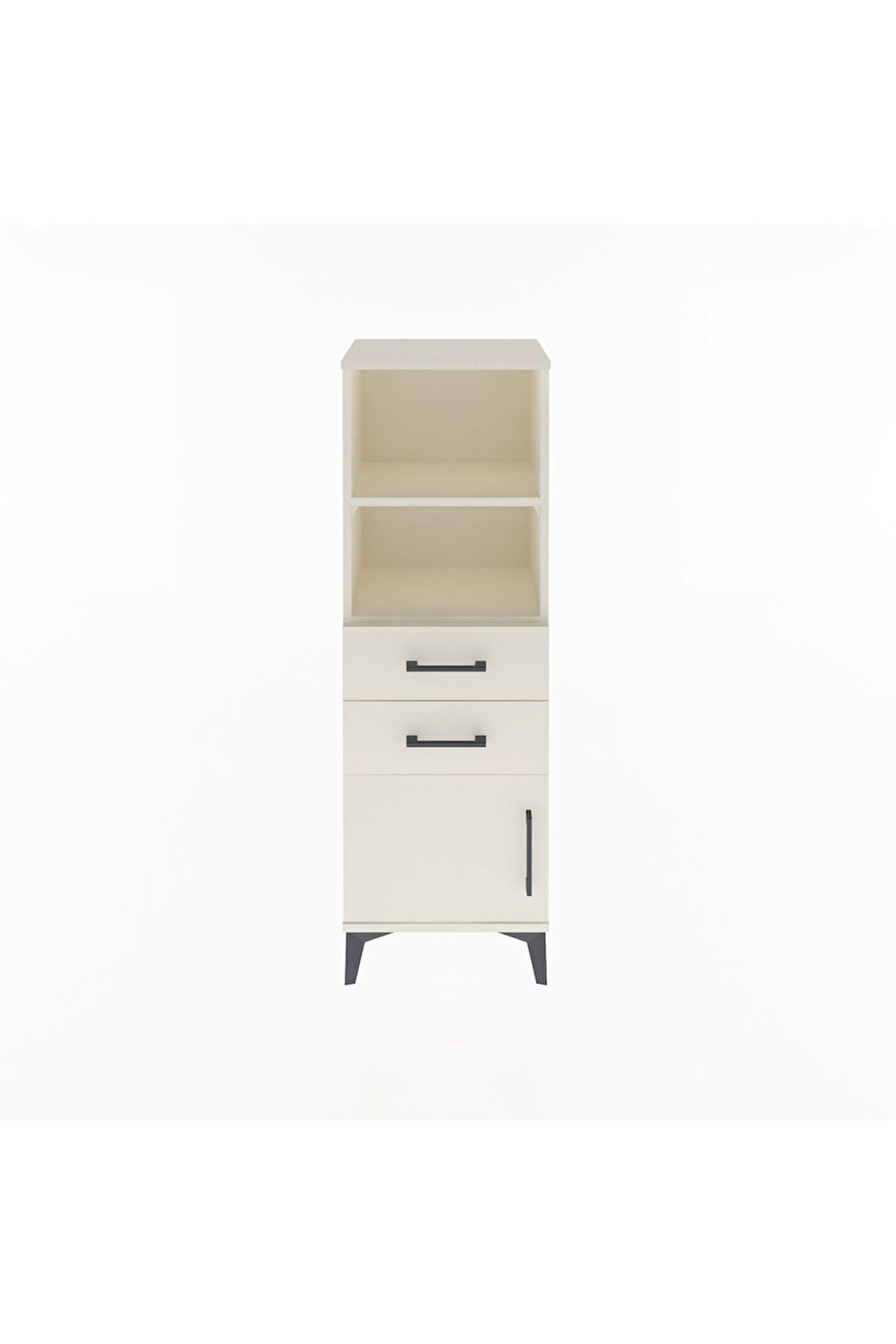 Arges Dolap 2 Raflı 2 Çekmeceli Tek Kapaklı 44x30x134 Aytaşı-Aytaşı