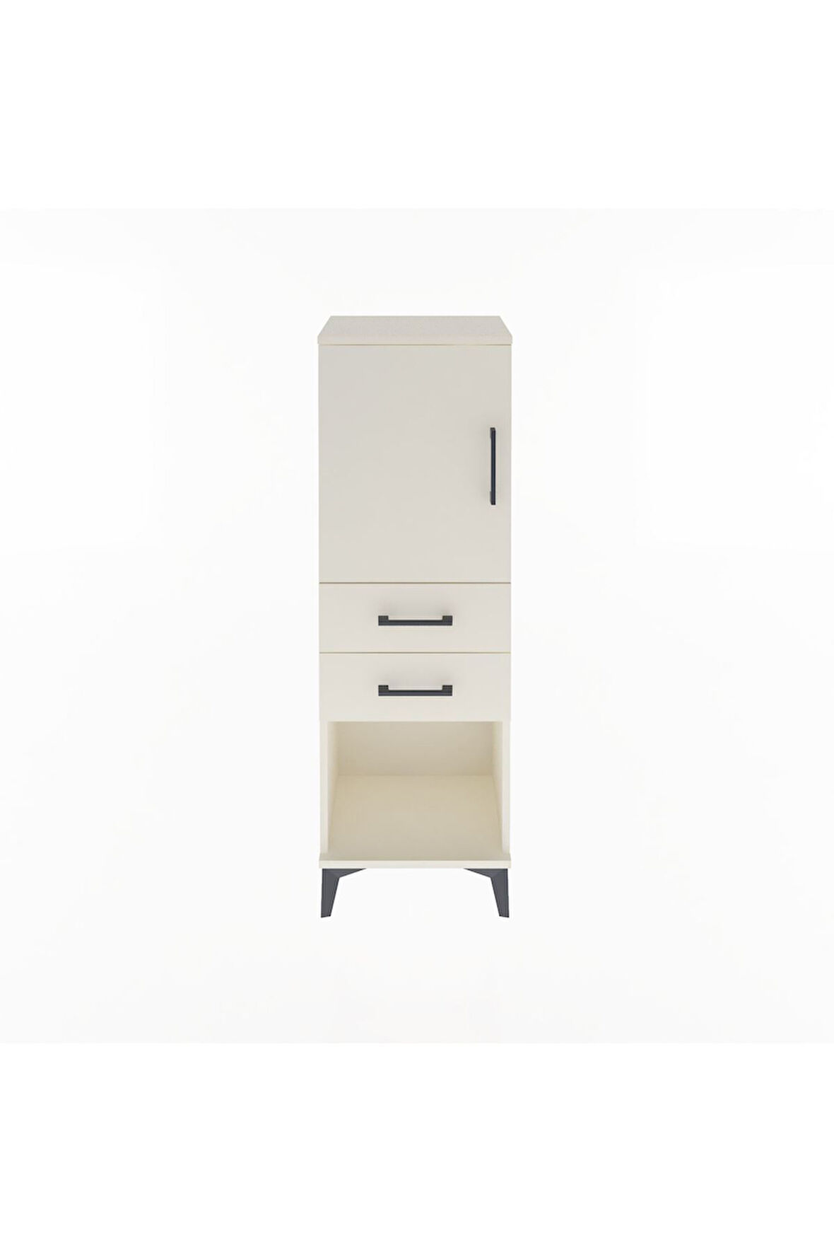 Arges Dolap 2 Raflı 2 Çekmeceli Tek Kapaklı 44x30x134 Aytaşı-Aytaşı