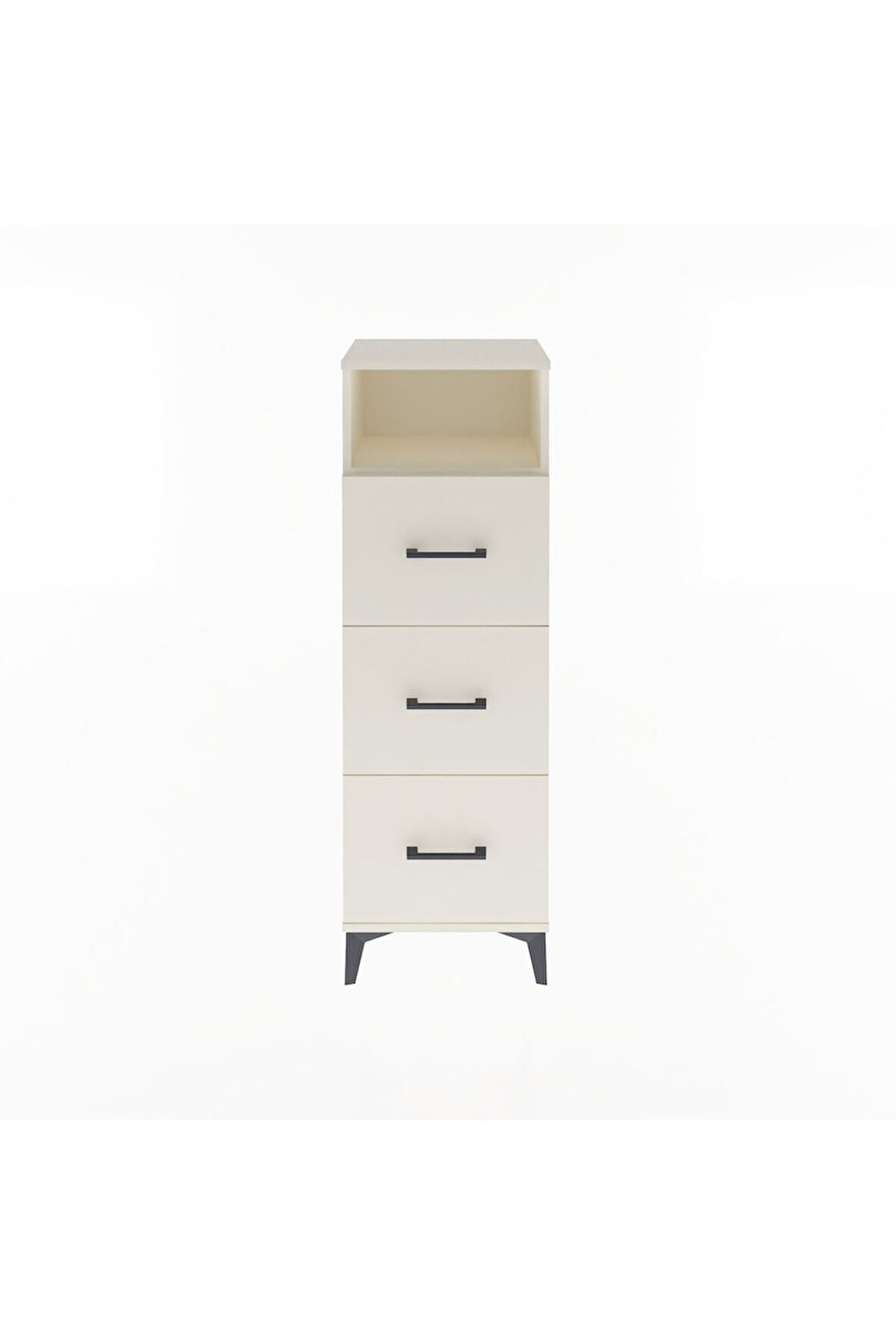 Arges Dolap Tek Raflı 3 Çekmeceli 44x30x134 Aytaşı-Aytaşı