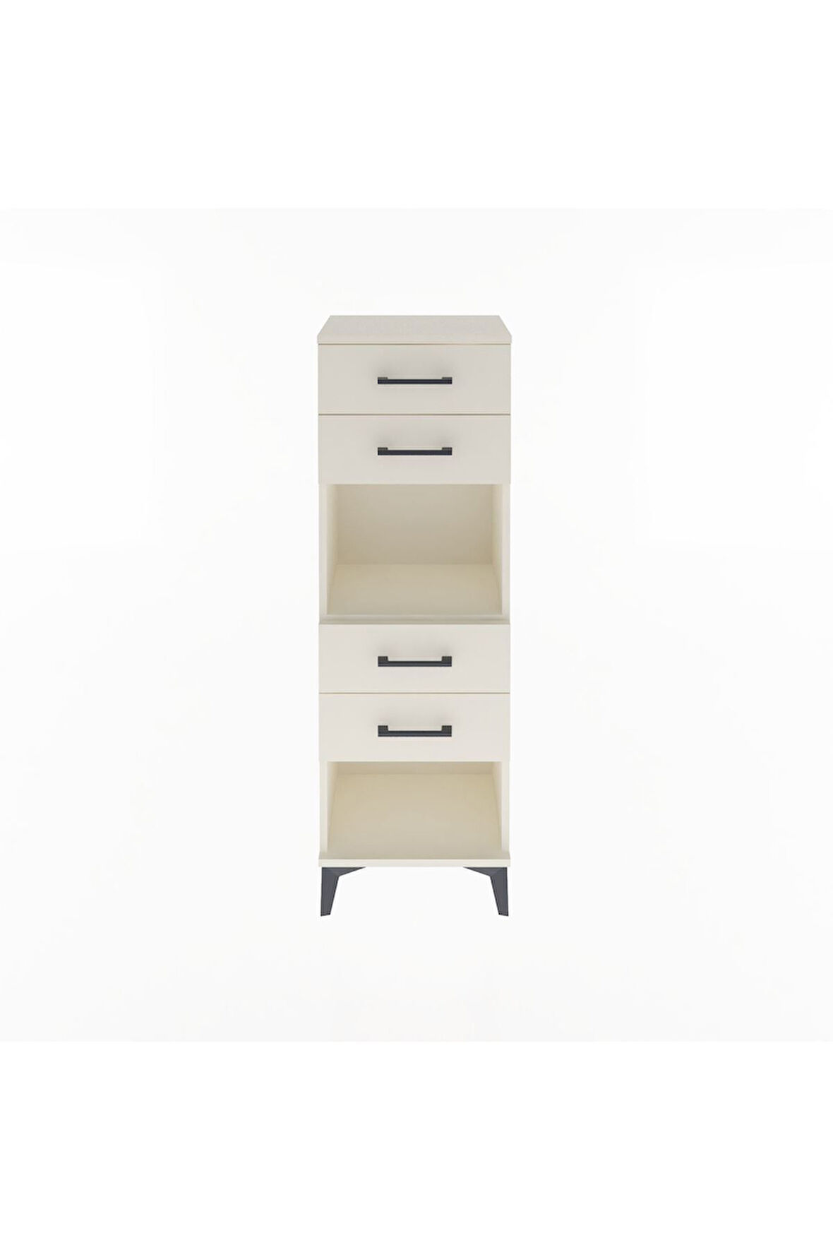 Arges Dolap Tek Raflı 4 Çekmeceli 44x30x134 Aytaşı-Aytaşı